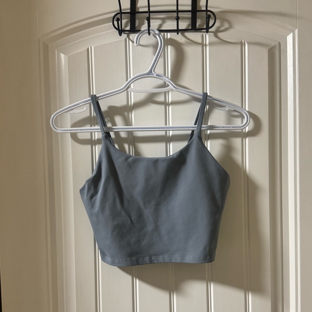 HALARA Women's Blue Athletic Crop Top